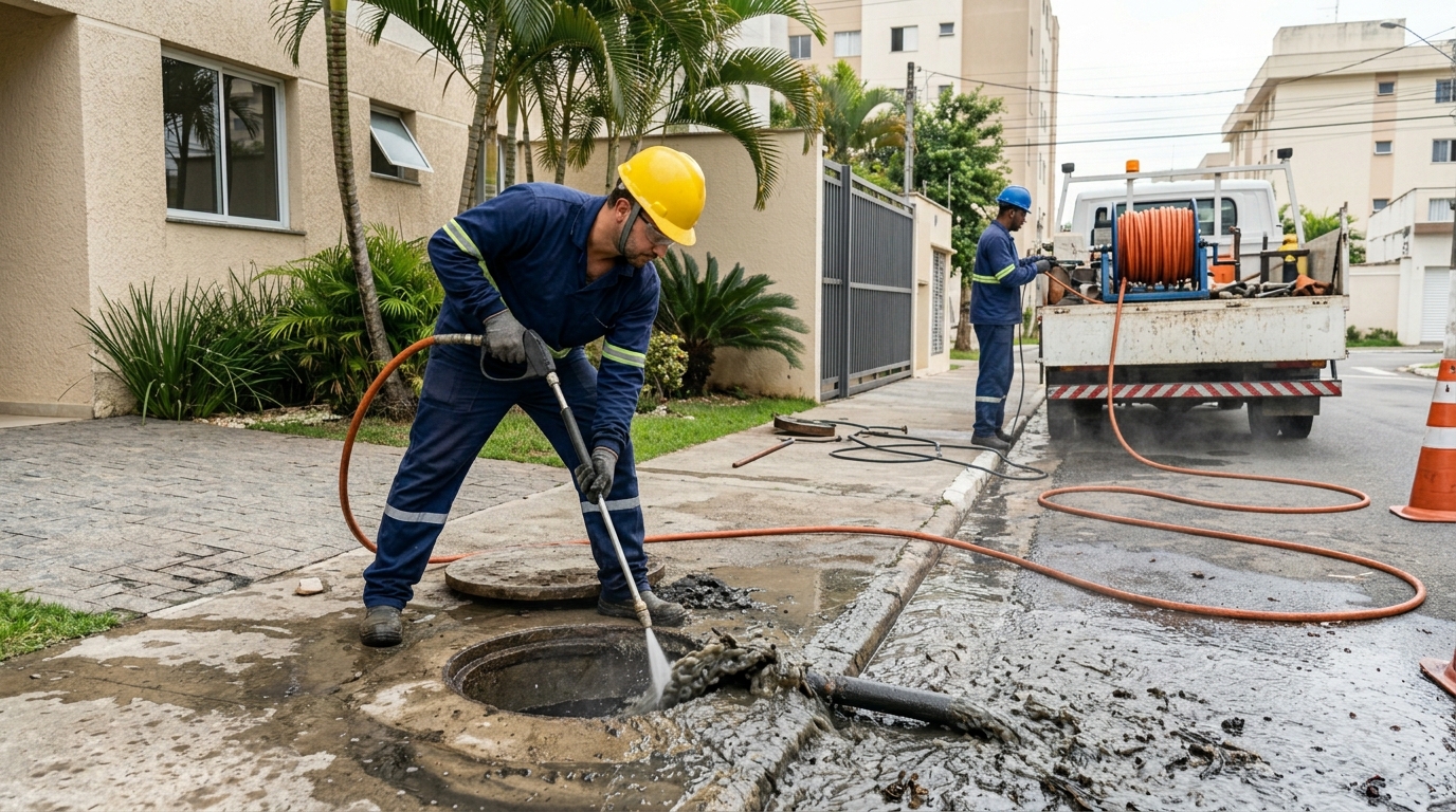 Hidrojateamento Industrial em Guarulhos‑SP