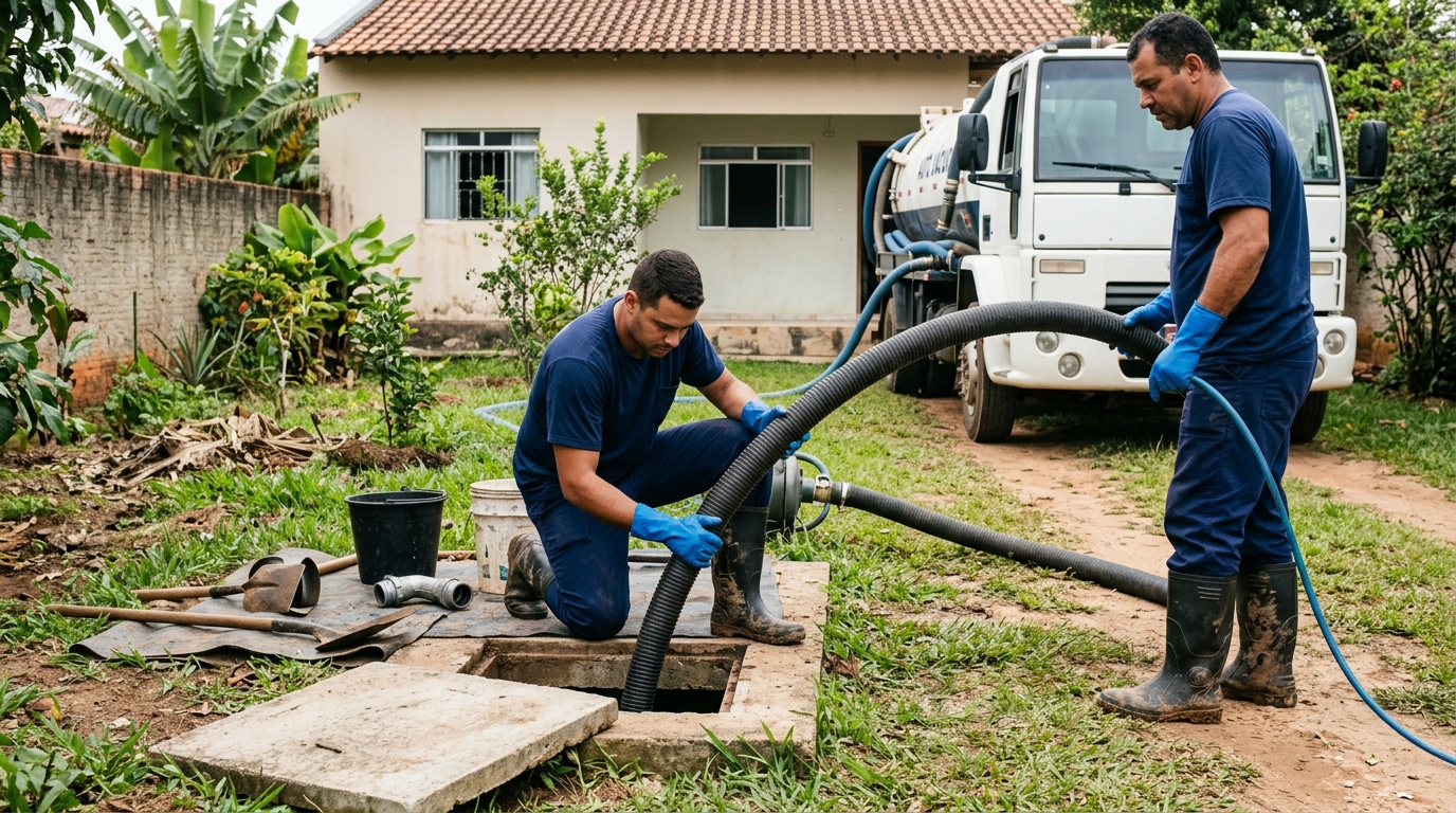 Sucção de Fossa em Guarulhos‑SP
